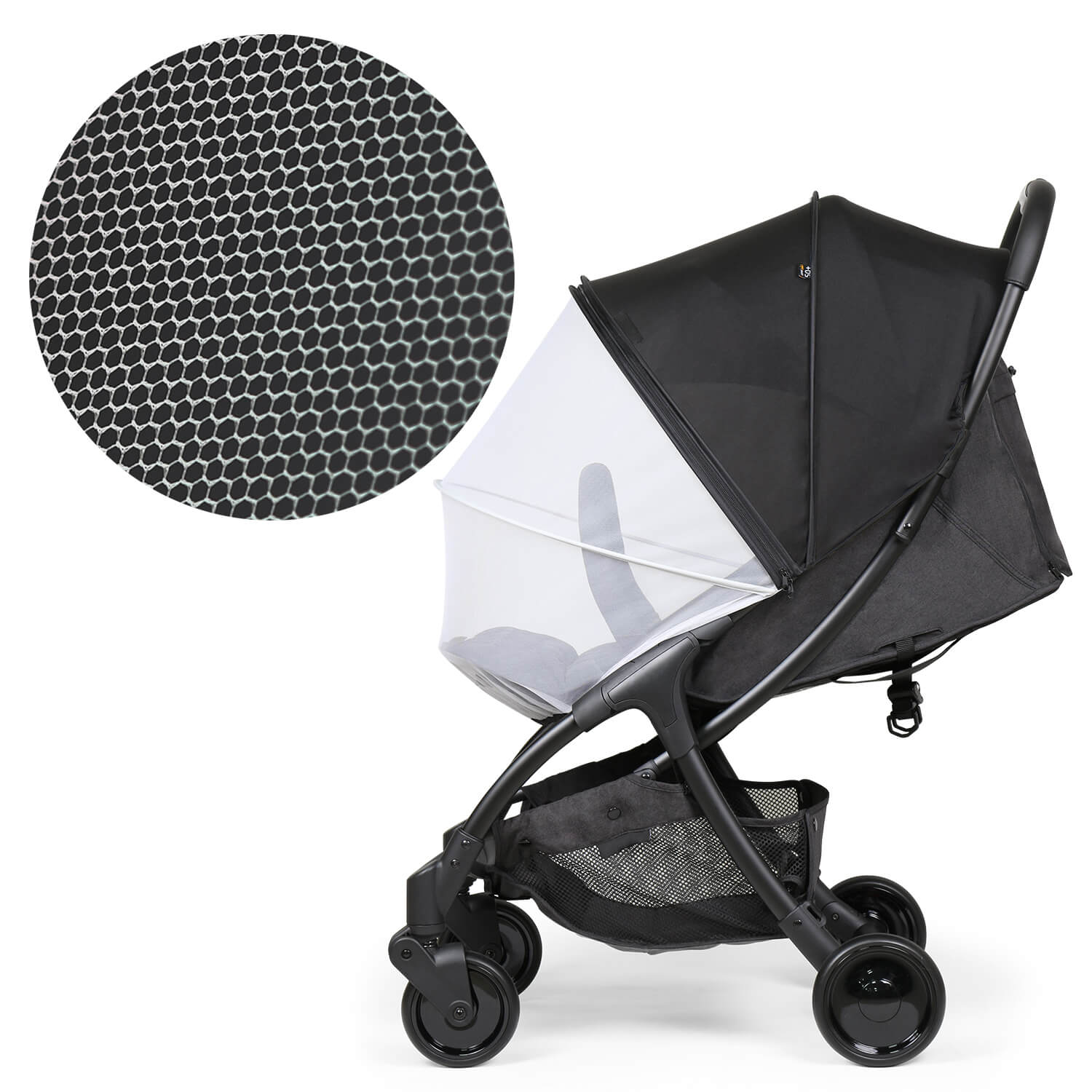 2-in-1 Moskitonetz & Sonnenschutz - Beberoad
