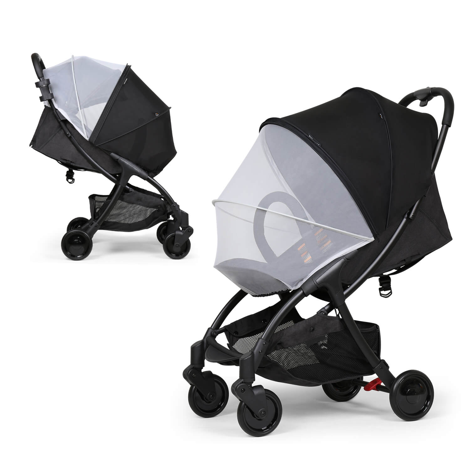 2-in-1 Moskitonetz & Sonnenschutz - Beberoad