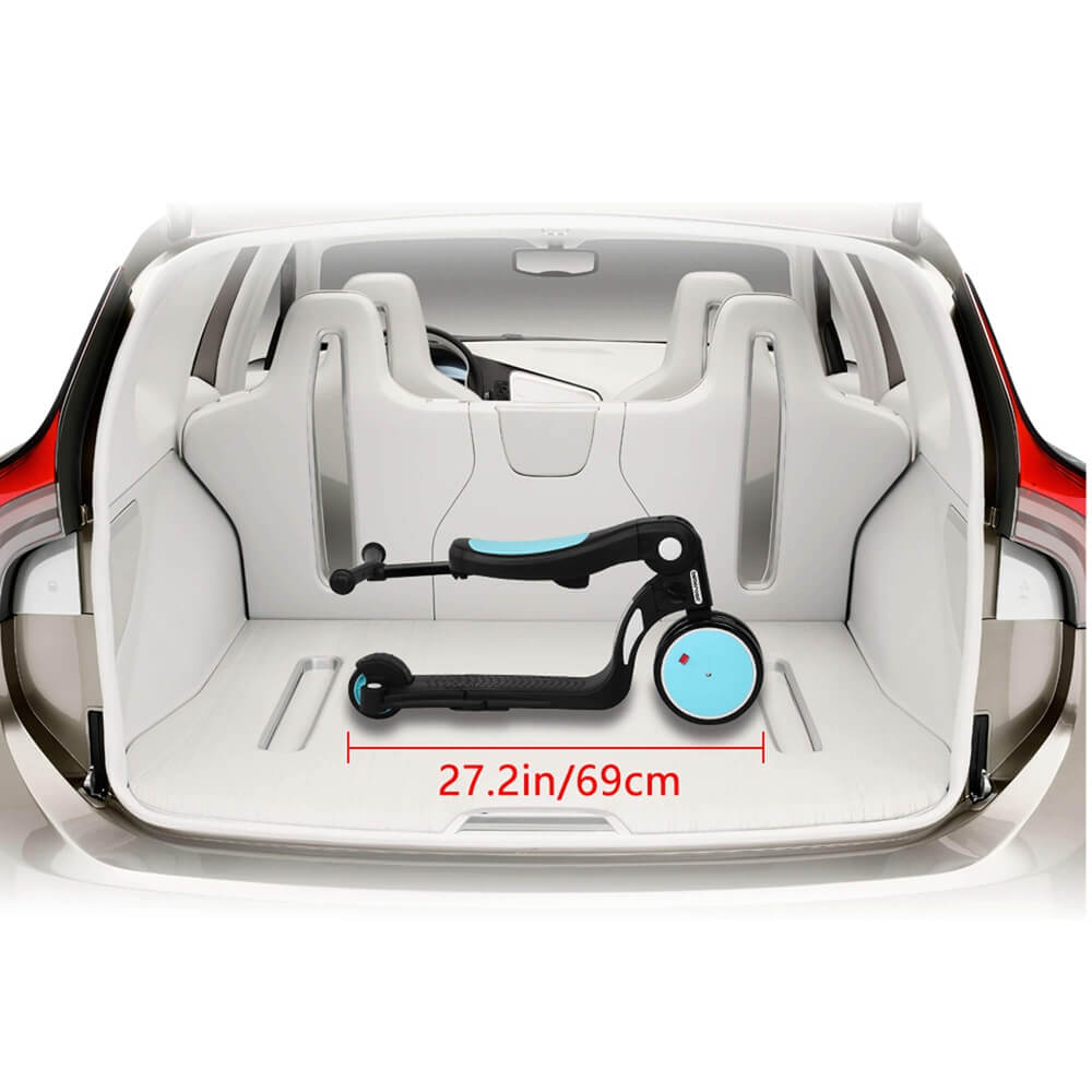 Beberoad 5-in-1 kids scooter protable, suitable for travel