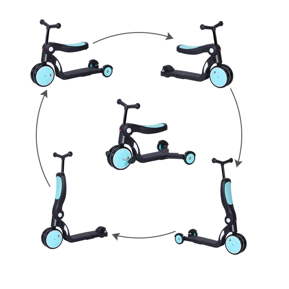 Beberoad 5-in-1 multi kids scooter
