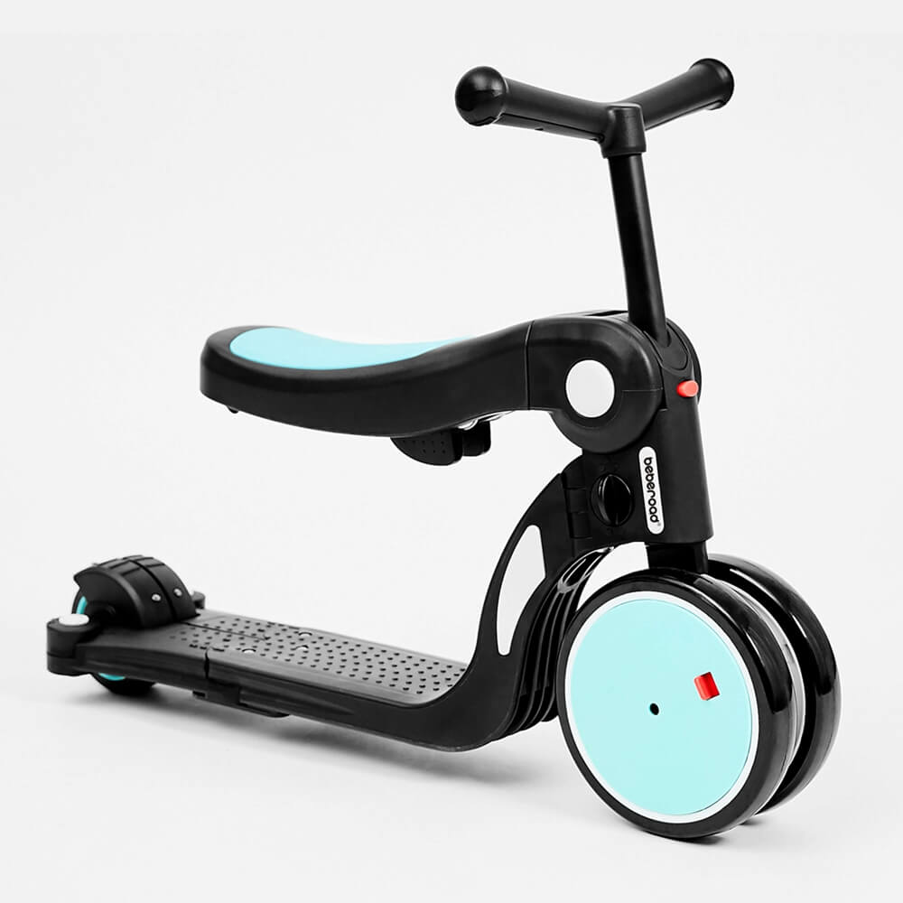 Beberoad 5-in-1 multi kids scooter-blue