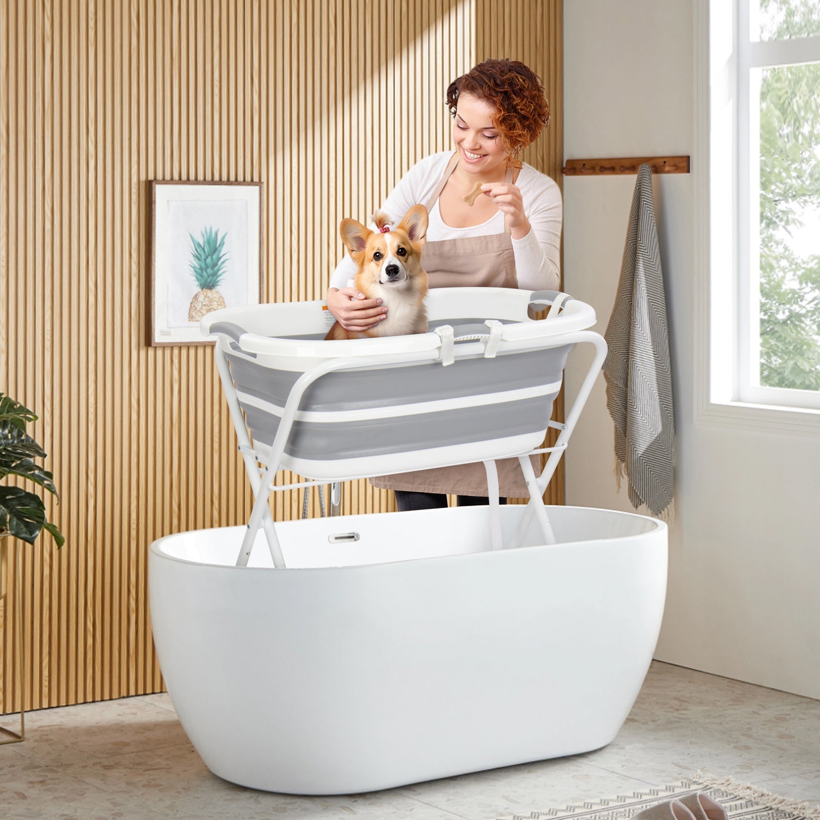 B1 2 in 1 Badewanne für Haustiere - Beberoad