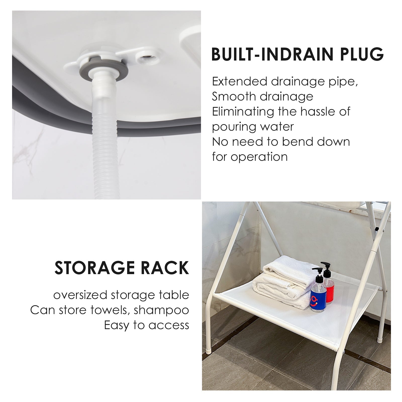 B1 2 in 1 Badewanne für Haustiere - Beberoad