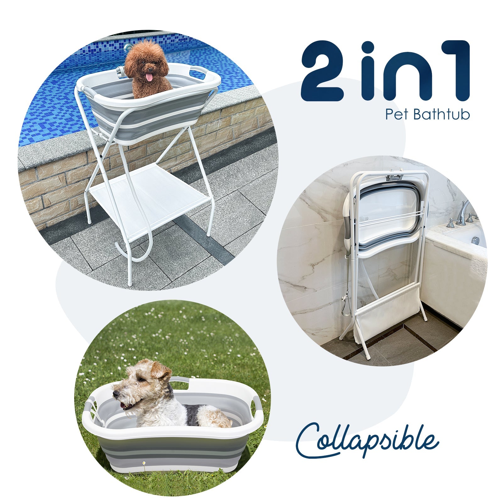 B1 2 in 1 Badewanne für Haustiere - Beberoad