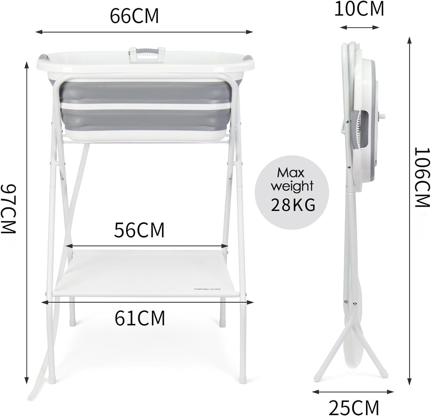 B1 2 in 1 Badewanne für Haustiere - Beberoad