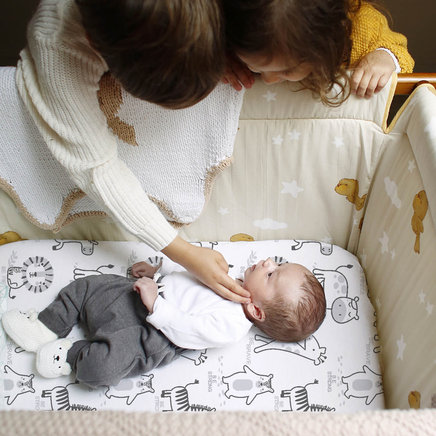 Baby-Bettchen-Bettwäsche - Beberoad