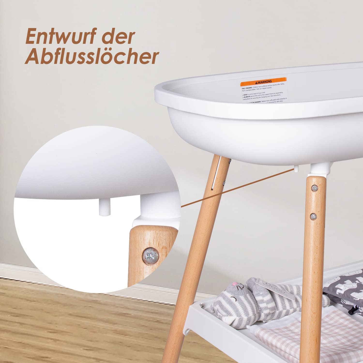 Beberoad Baby Wickeltisch - Beberoad