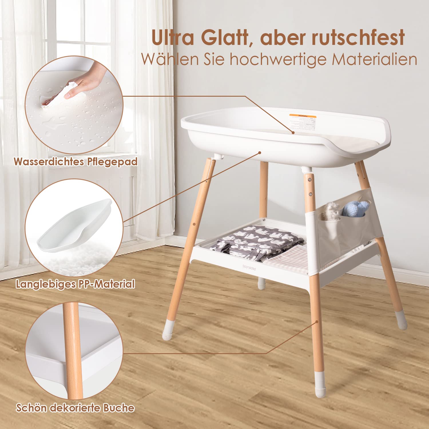 Beberoad Baby Wickeltisch - Beberoad