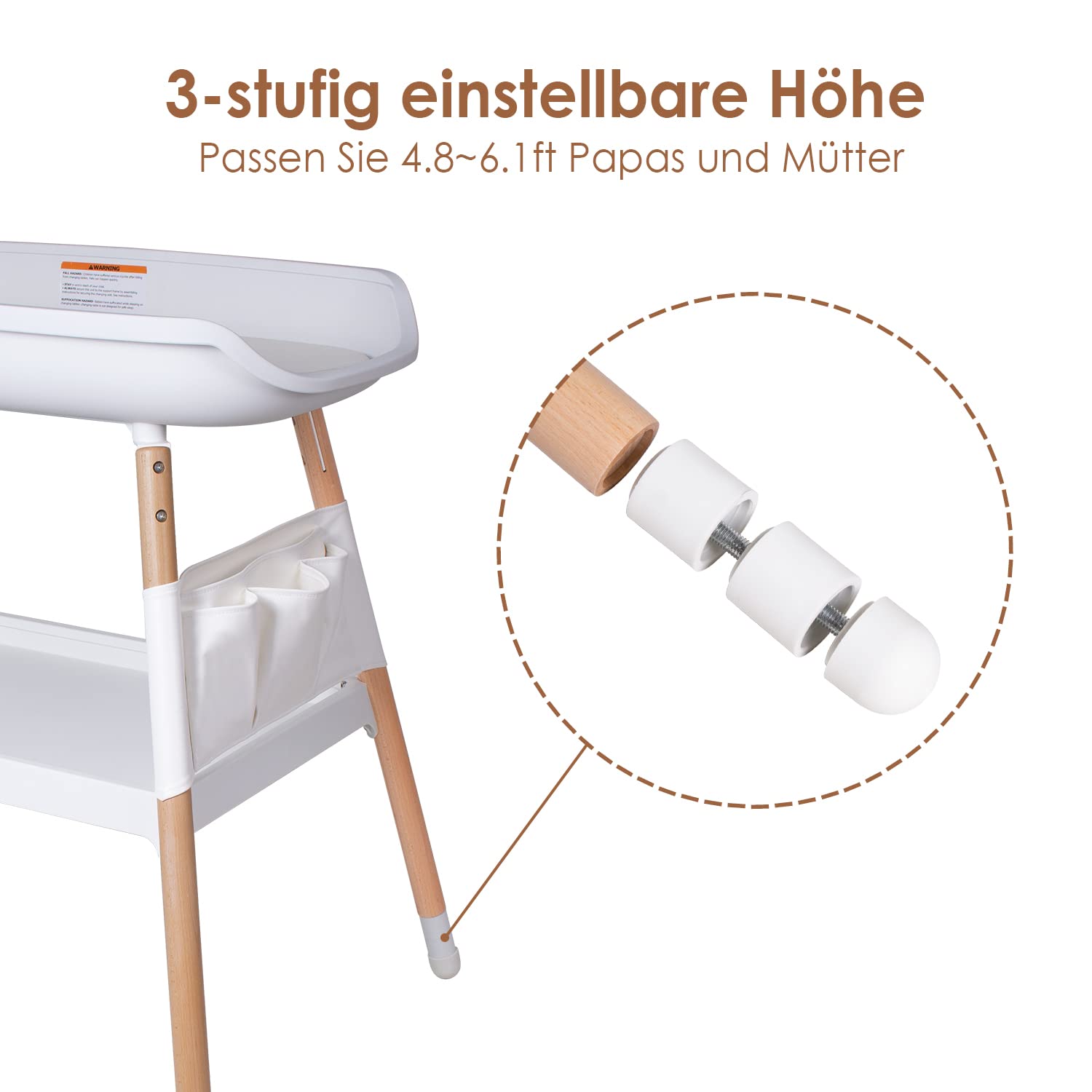 Beberoad Baby Wickeltisch - Beberoad