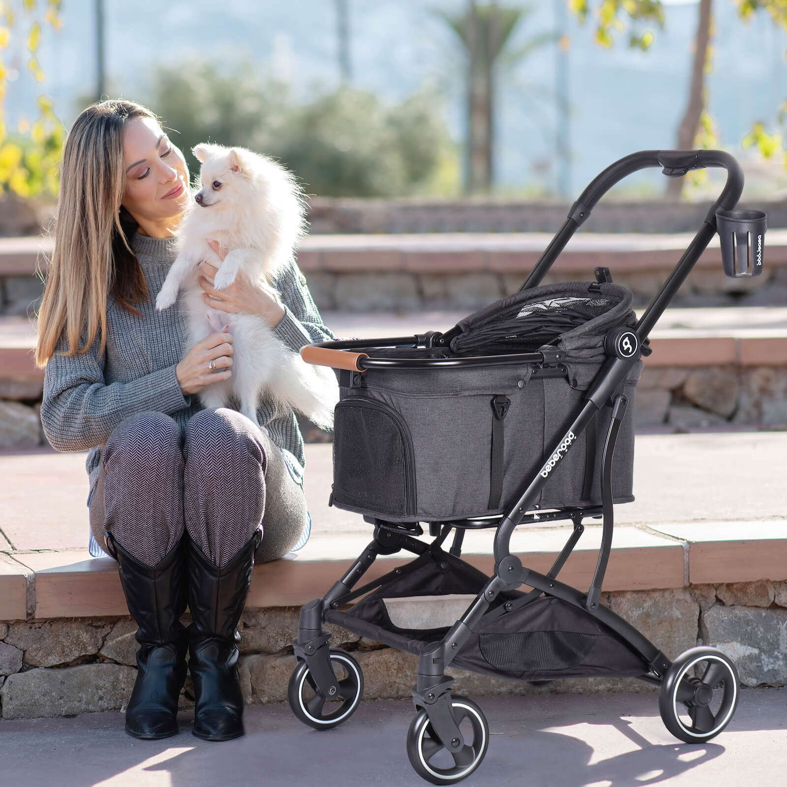 Beberoad T3 3-in-1-Kinderwagen für Haustiere - Beberoad